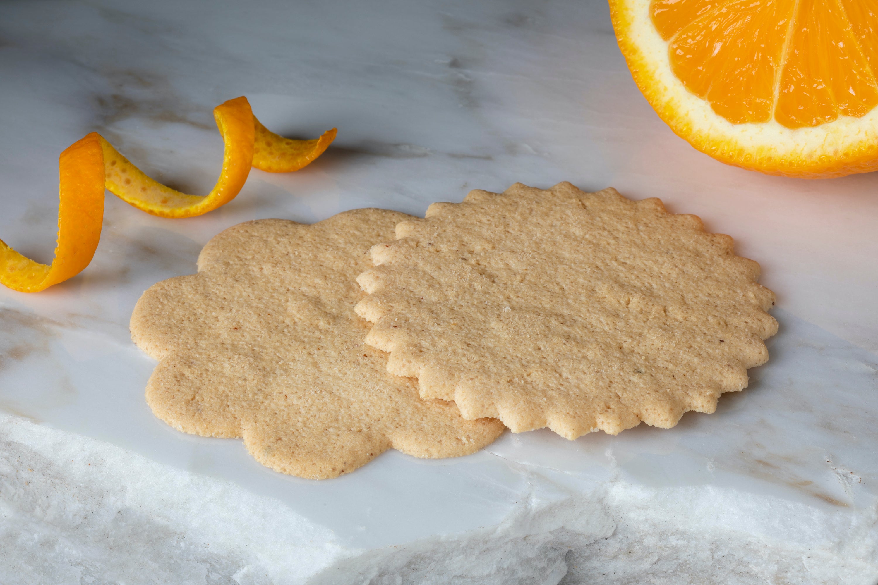 <span>Moravian</span> Orange Brandy Cookies